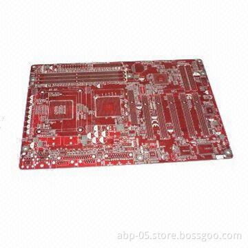 Four-layer Printed Circuit Board with Electroless Nickel/Immersion Gold Platings